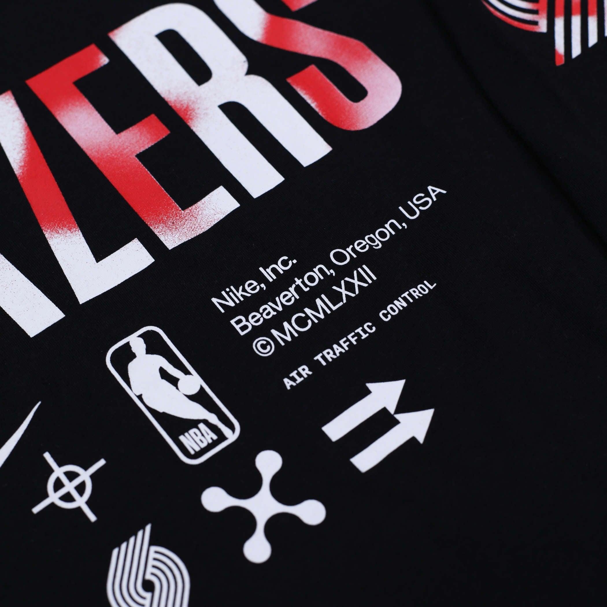 Portland Trail Blazers Nike Post Up Long Sleeved T-shirt - Rip City Clothing