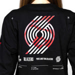 Portland Trail Blazers Nike Post Up Long Sleeved T-shirt - Rip City Clothing