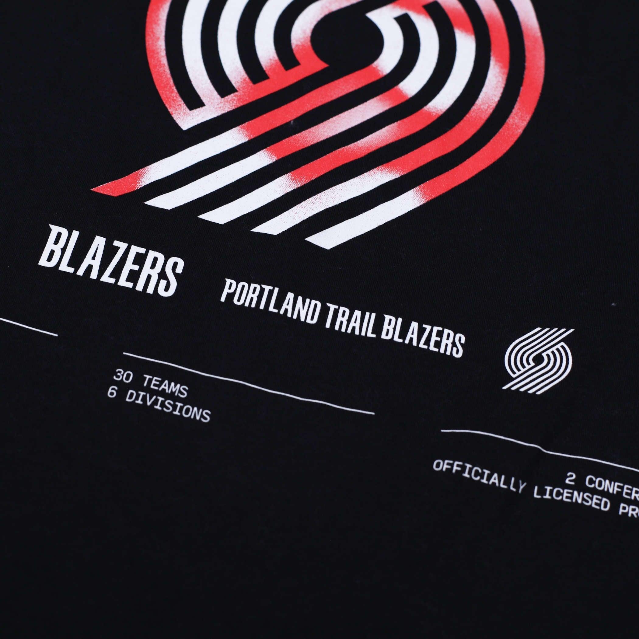 Portland Trail Blazers Nike Post Up Long Sleeved T-shirt - Rip City Clothing