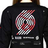 Portland Trail Blazers Nike Post Up Long Sleeved T-shirt