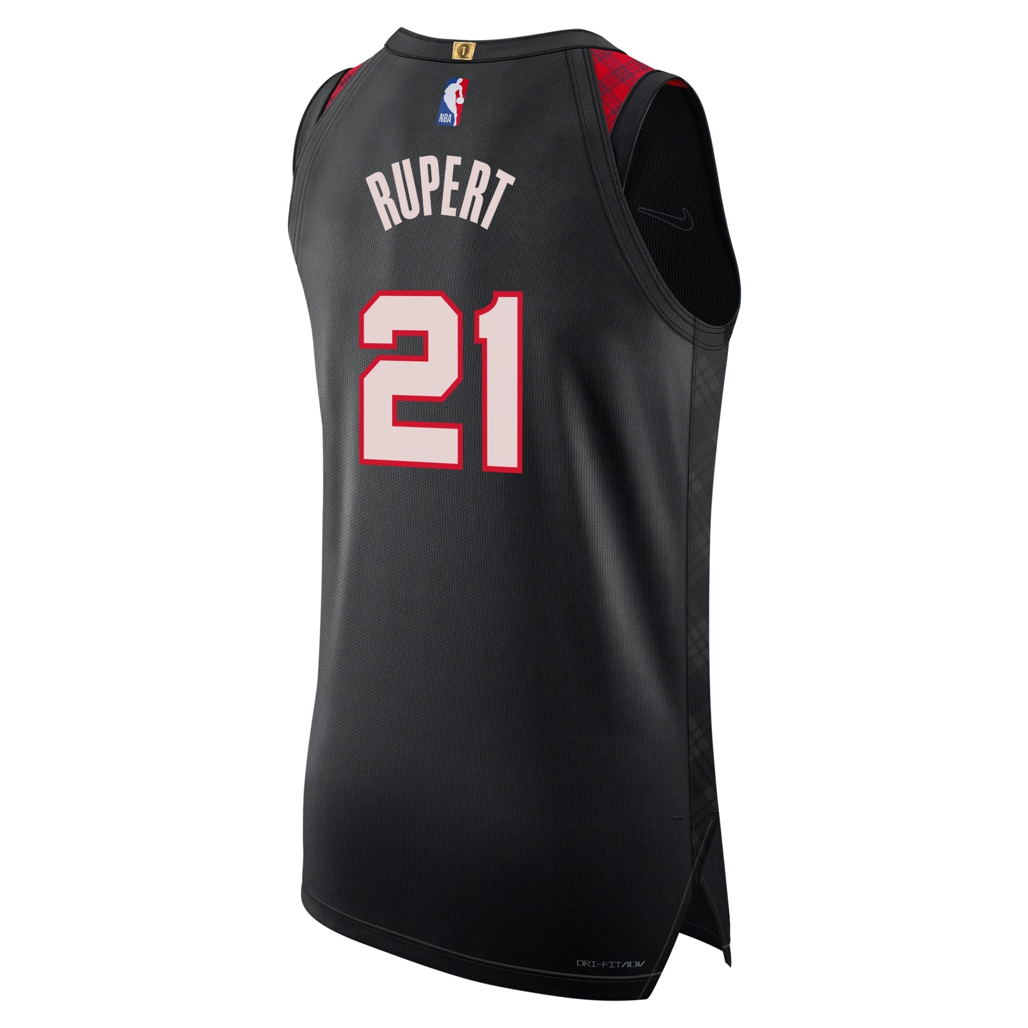 Portland Trail Blazers Nike Rupert City Edition Retro Plaid Swingman Jersey - Rip City Clothing