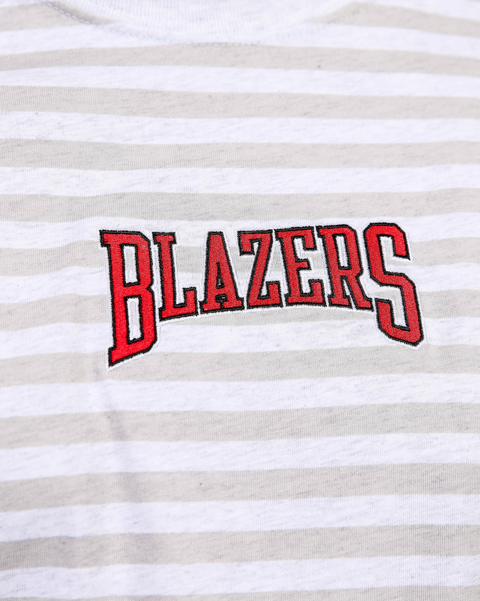 Portland Trail Blazers Nike Striped Courtside T-Shirt