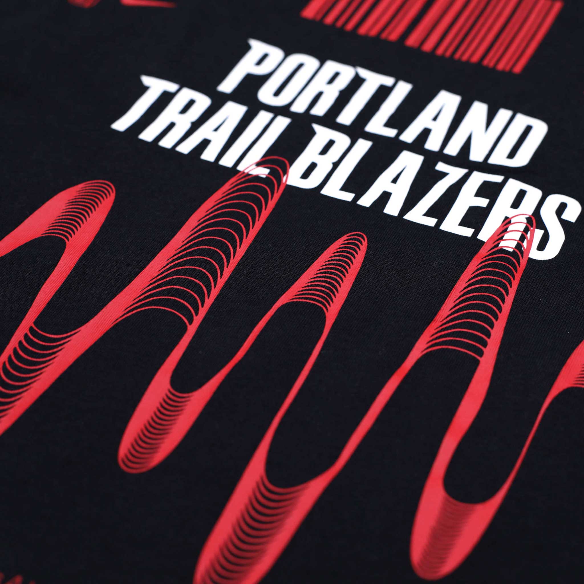 Portland Trail Blazers Nike Swoosh Records Long Sleeve Tee