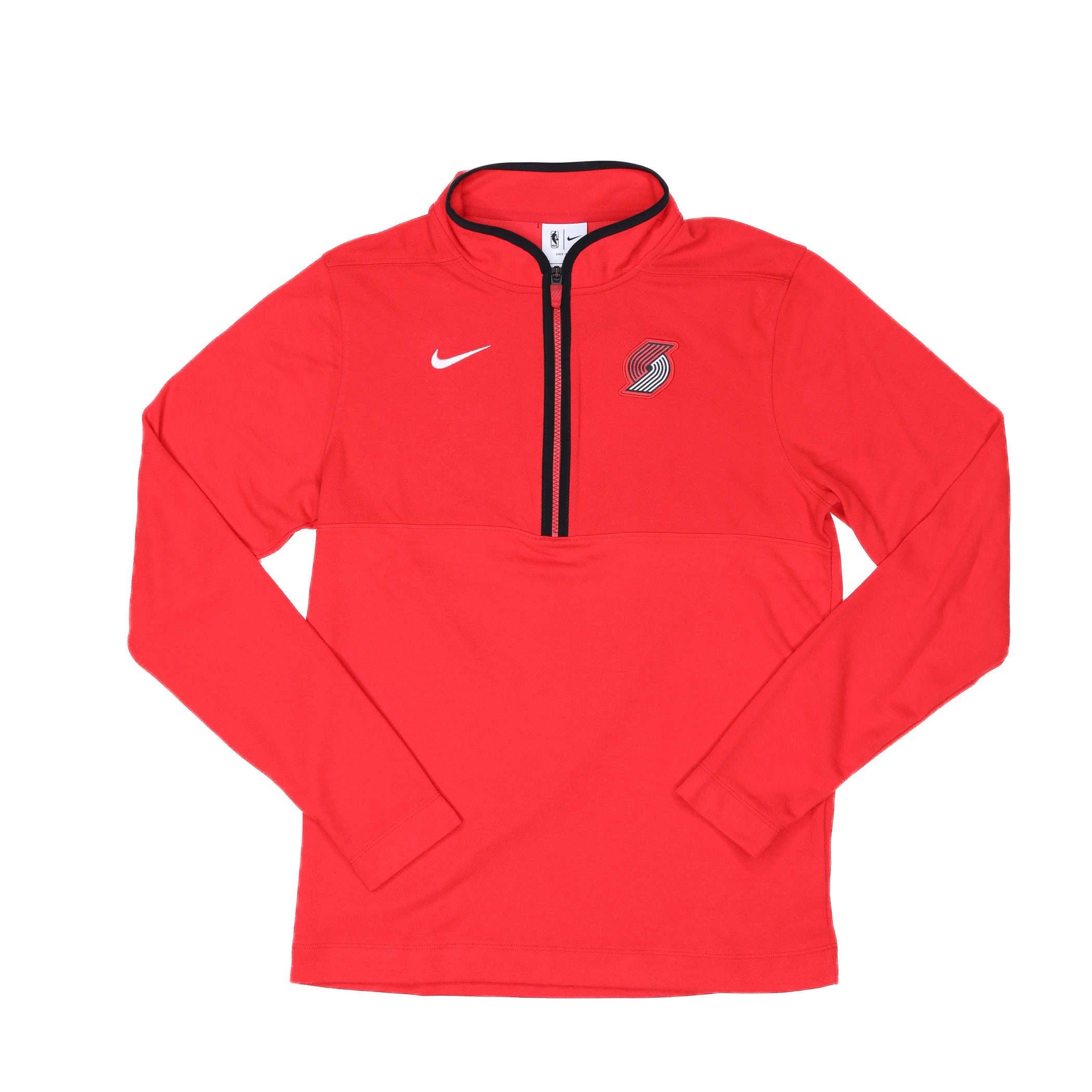 Portland Trail Blazers Nike Team Half Zip Jacket - XS - 