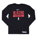 Portland Trail Blazers Nike Team Practice Long Sleeve - Rip City Clothing