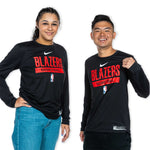 Portland Trail Blazers Nike Team Practice Long Sleeve - Rip City Clothing