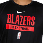 Portland Trail Blazers Nike Team Practice T - Shirt - Gray - XS - 