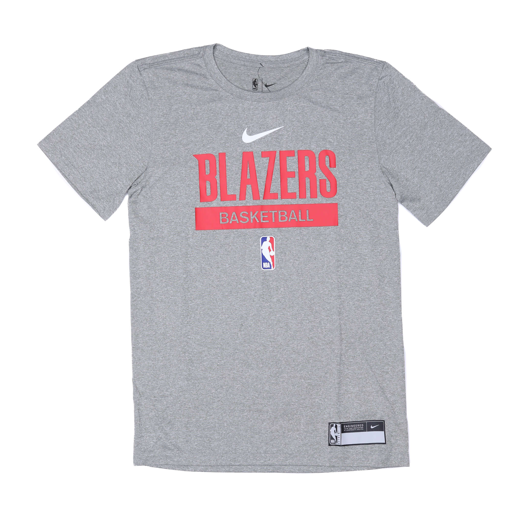 Portland Trail Blazers Nike Team Practice T - Shirt - Gray - XS - 