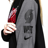 Portland Trail Blazers Nike Women's Long Sleeved T-shirt - Rip City Clothing