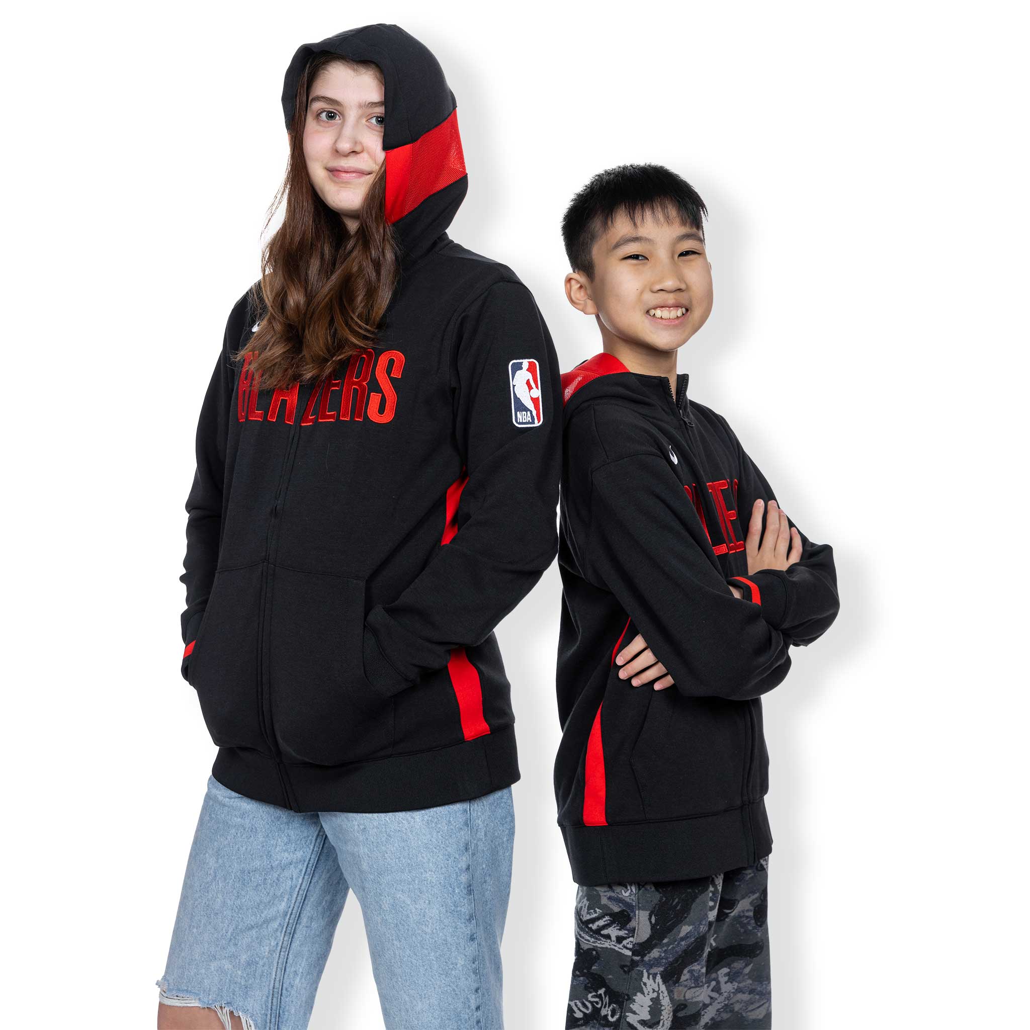 Portland Trail Blazers Nike Youth Dri-FIT Showtime Jacket - Rip City Clothing