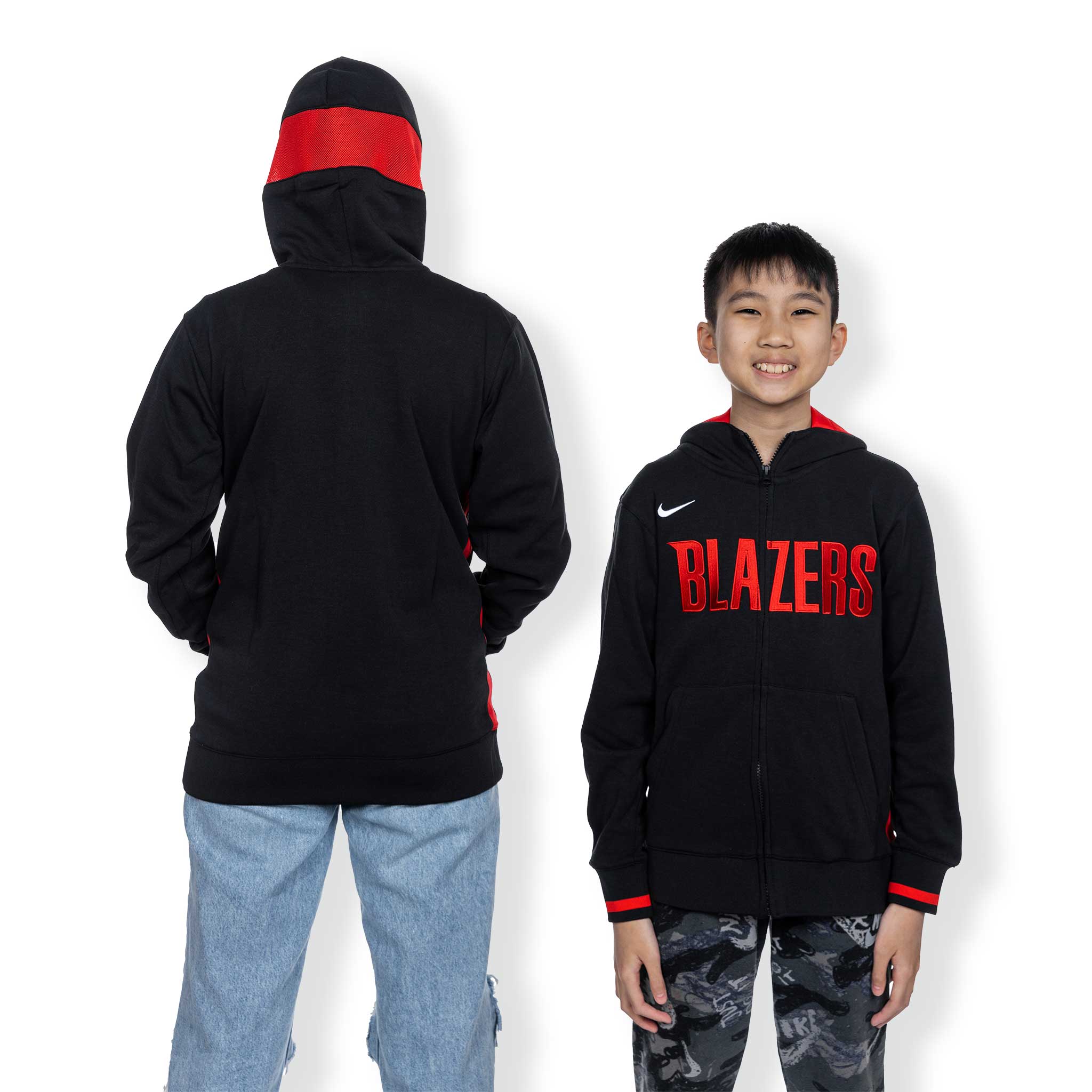 Portland Trail Blazers Nike Youth Dri-FIT Showtime Jacket - Rip City Clothing