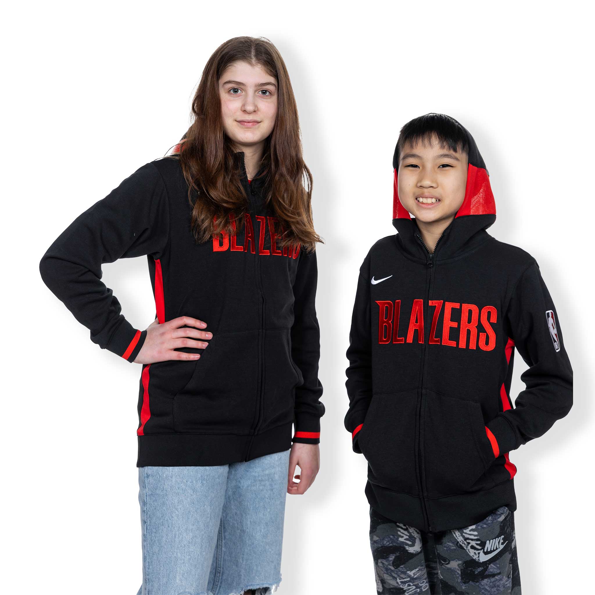 Portland Trail Blazers Nike Youth Dri - FIT Showtime Jacket - Youth S - 