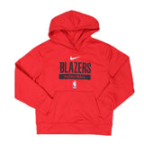 Portland Trail Blazers Nike Youth Dri-Fit Spotlight Hoodie - Rip City Clothing