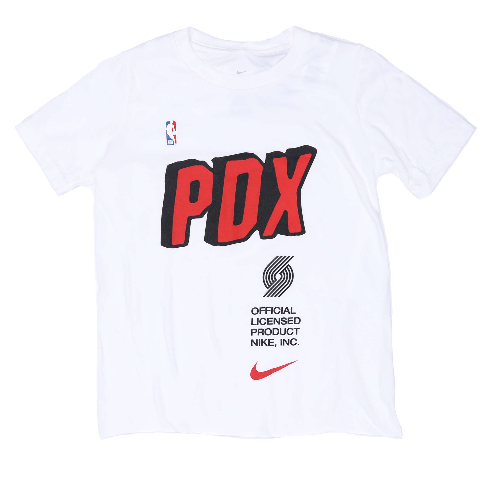 Portland Trail Blazers PDX City Edition Nike Youth Block Tee - Youth S - 
