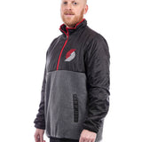 Portland Trail Blazers Peace Maker Black Pullover Jacket - S - 