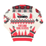 Portland Trail Blazers Pick Up Truck Light Up Sweater - Rip City Clothing