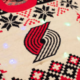 Portland Trail Blazers Pick Up Truck Light Up Sweater - Rip City Clothing