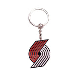 Portland Trail Blazers Pinwheel Key Ring - 