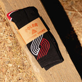 Portland Trail Blazers Poler Mixtape Socks