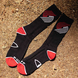 Portland Trail Blazers Poler Mixtape Socks - Rip City Clothing