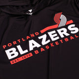 Portland Trail Blazers Possession Lightweight Short Sleeve Hoodie