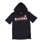 Portland Trail Blazers Possession Lightweight Short Sleeve Hoodie