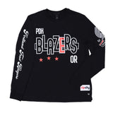 Portland Trail Blazers Puff Foil Wild Collective T-Shirt