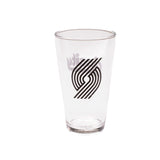 Portland Trail Blazers Retro Plaid City Pint Glass - Rip City Clothing