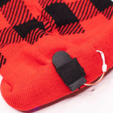 Portland Trail Blazers Retro Plaid Light Up Knit Beanie - Rip City Clothing