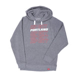 Portland Trail Blazers Rip City Olsen Gray Hoodie - Rip City Clothing