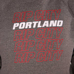 Portland Trail Blazers Rip City Olsen Gray Hoodie - Rip City Clothing