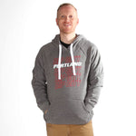 Portland Trail Blazers Rip City Olsen Gray Hoodie - Rip City Clothing