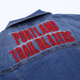Portland Trail Blazers Saved By Denim Youth Jacket