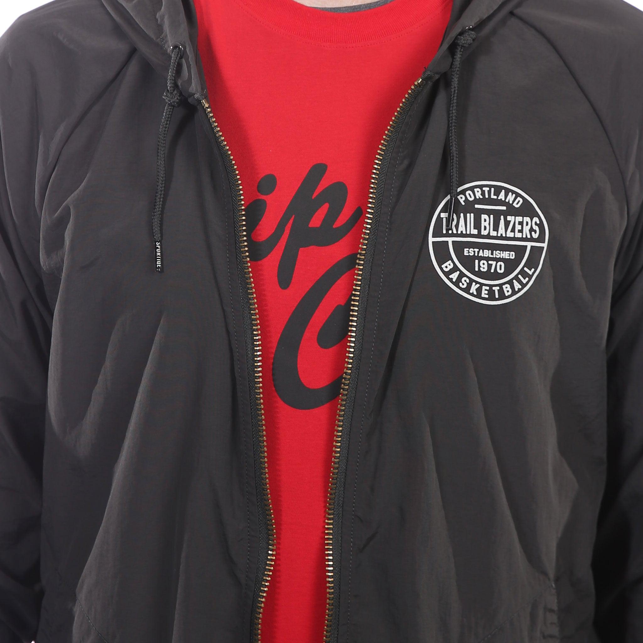 Portland Trail Blazers Sportiqe Catalina Windbreaker - S - 