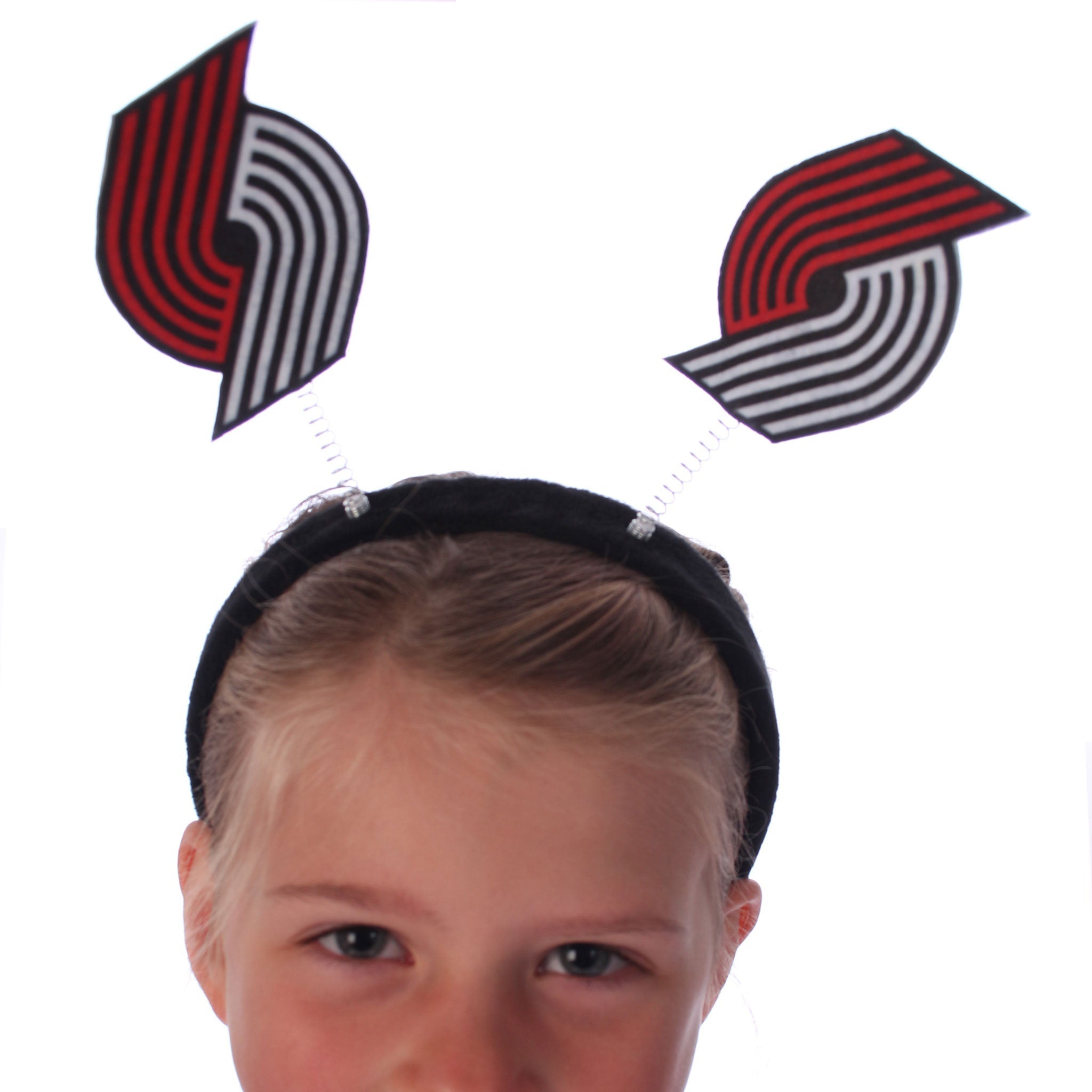 Portland Trail Blazers Springy Youth Headband - Rip City Clothing