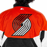 Portland Trail Blazers Starter Power Play Half Zip - S - 