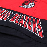 Portland Trail Blazers Starter Power Play Half Zip - S - 