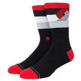 Portland Trail Blazers Street Crew Socks By Stance - Rip City Clothing