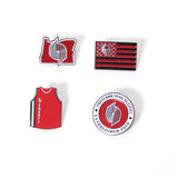Portland Trail Blazers Team Pride Four Pack Pin Set