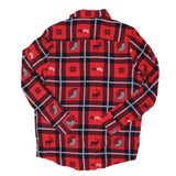 Portland Trail Blazers Ugly Flannel Button Up Shirt - S - 