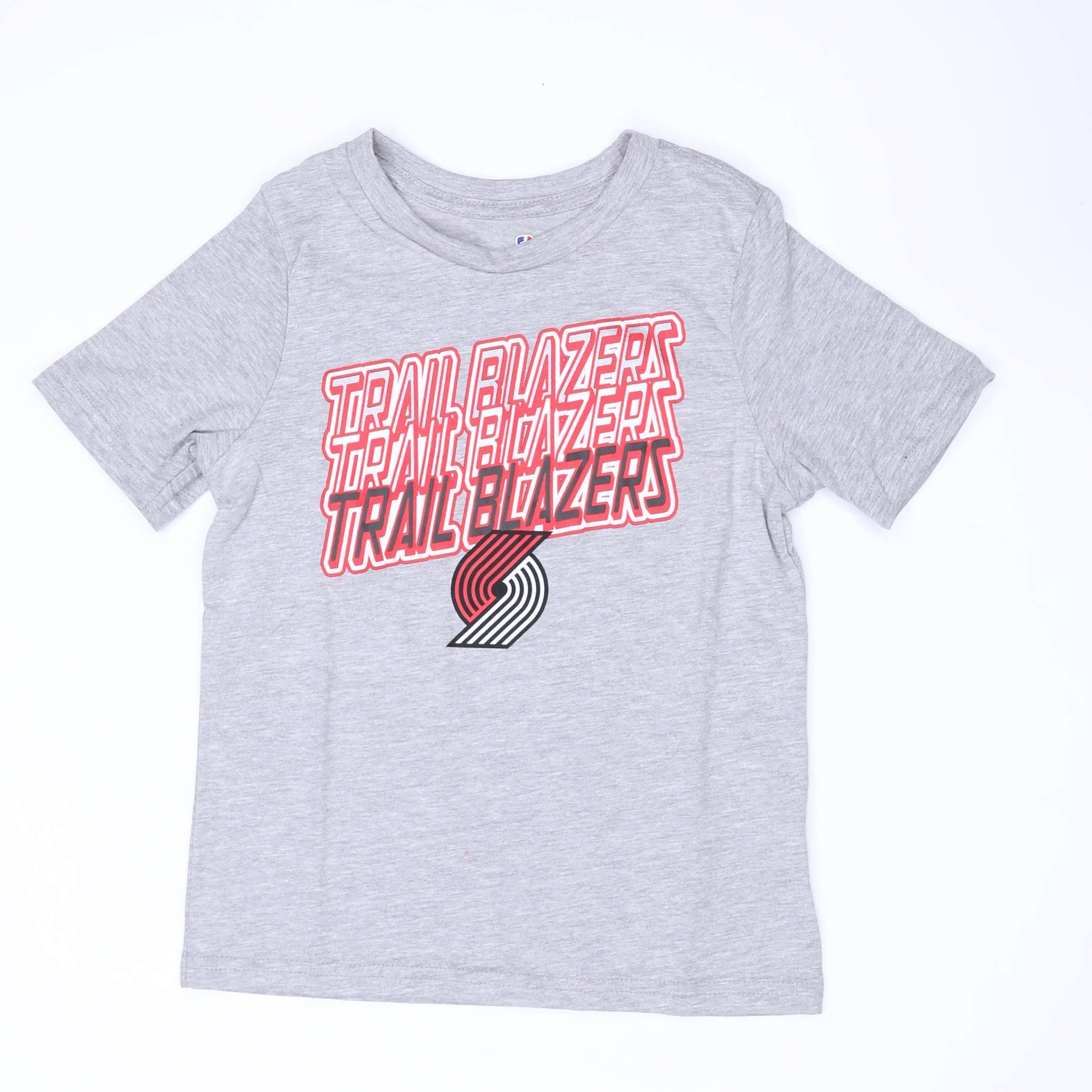 Portland Trail Blazers Venice Kid's Gray T-Shirt - Rip City Clothing