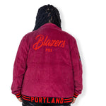 Portland Trail Blazers Wild Collective Corduroy Bomber Jacket - Rip City Clothing