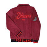Portland Trail Blazers Wild Collective Corduroy Bomber Jacket - Rip City Clothing