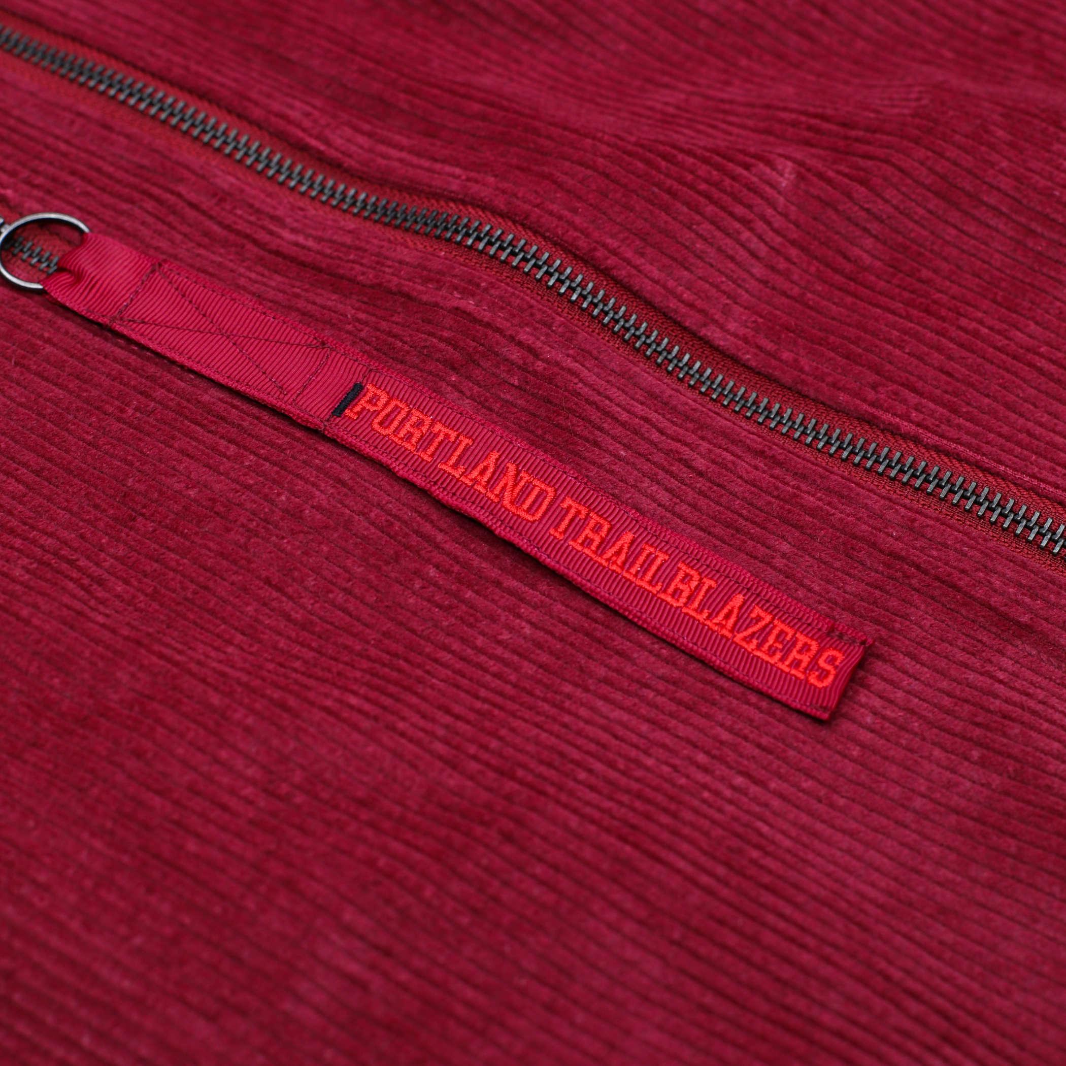 Portland Trail Blazers Wild Collective Corduroy Bomber Jacket - Rip City Clothing