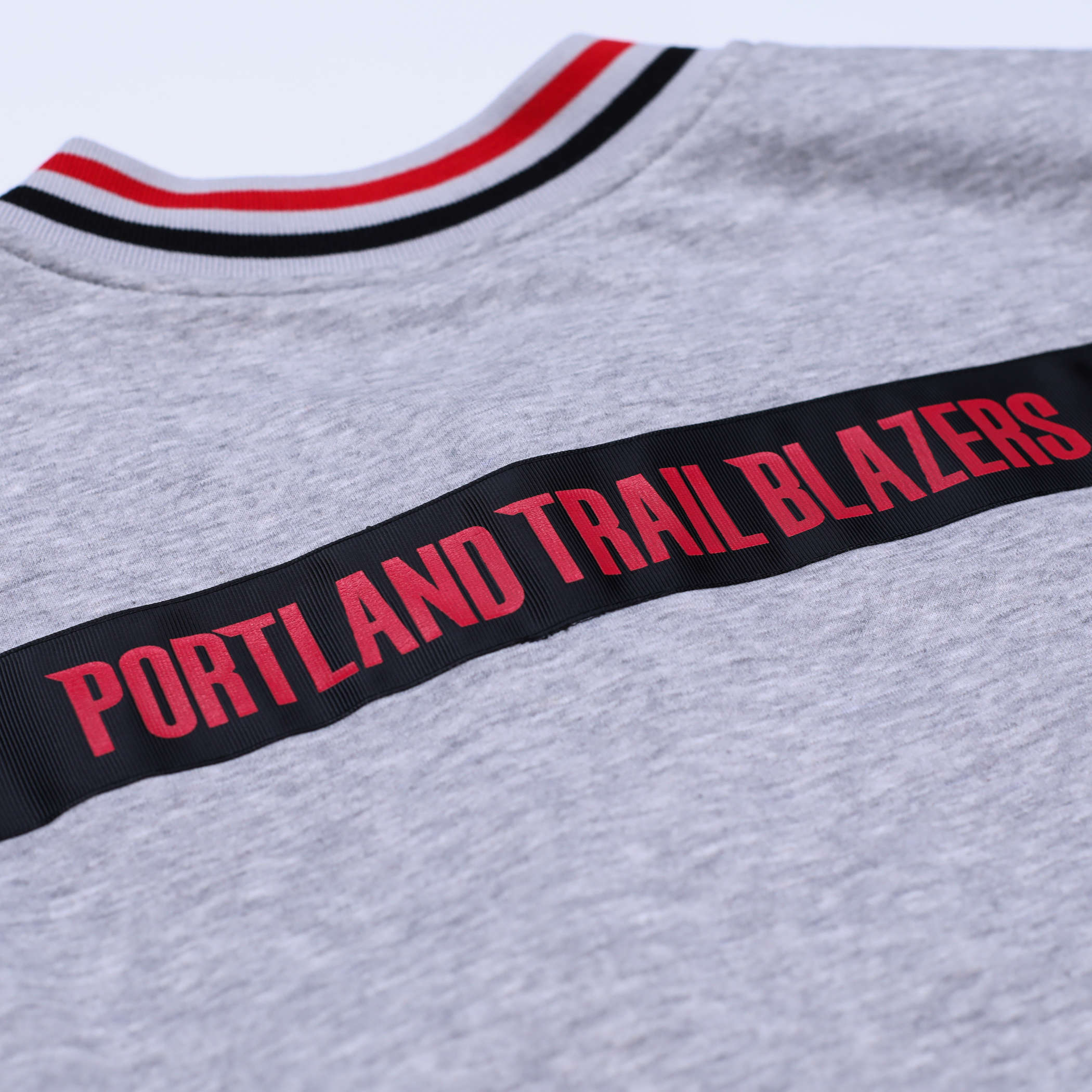 Portland Trail Blazers Wild Collective Gray Quilted Bomber Jacket - Rip City Clothing