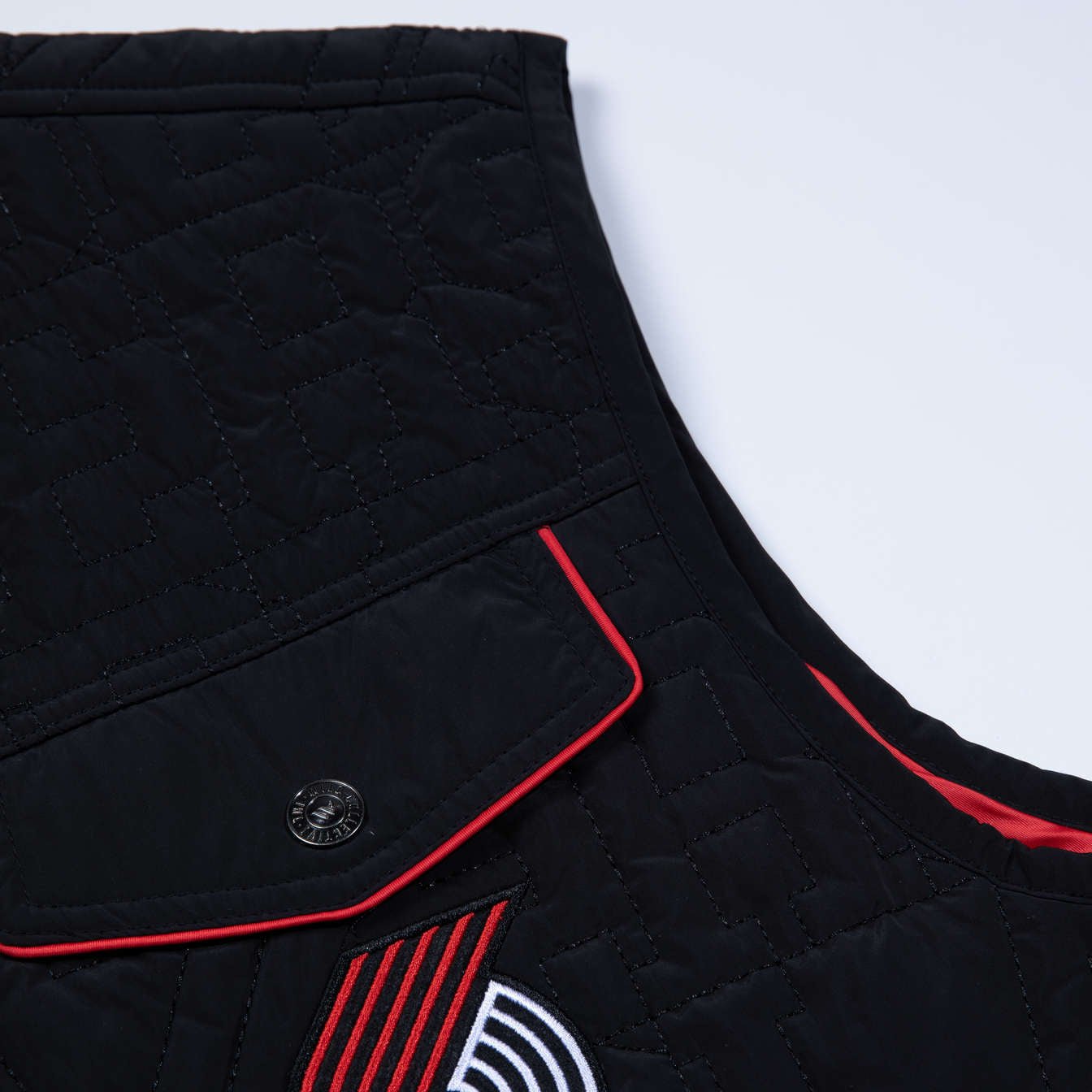 Portland Trail Blazers Wild Collective Quilted Vest - S - 