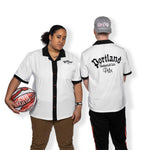 Portland Trail Blazers Wild Collective White Bowling Shirt - Rip City Clothing