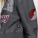 Portland Trail Blazers Wild Collective Women's Ribbed Crop Top - Rip City Clothing