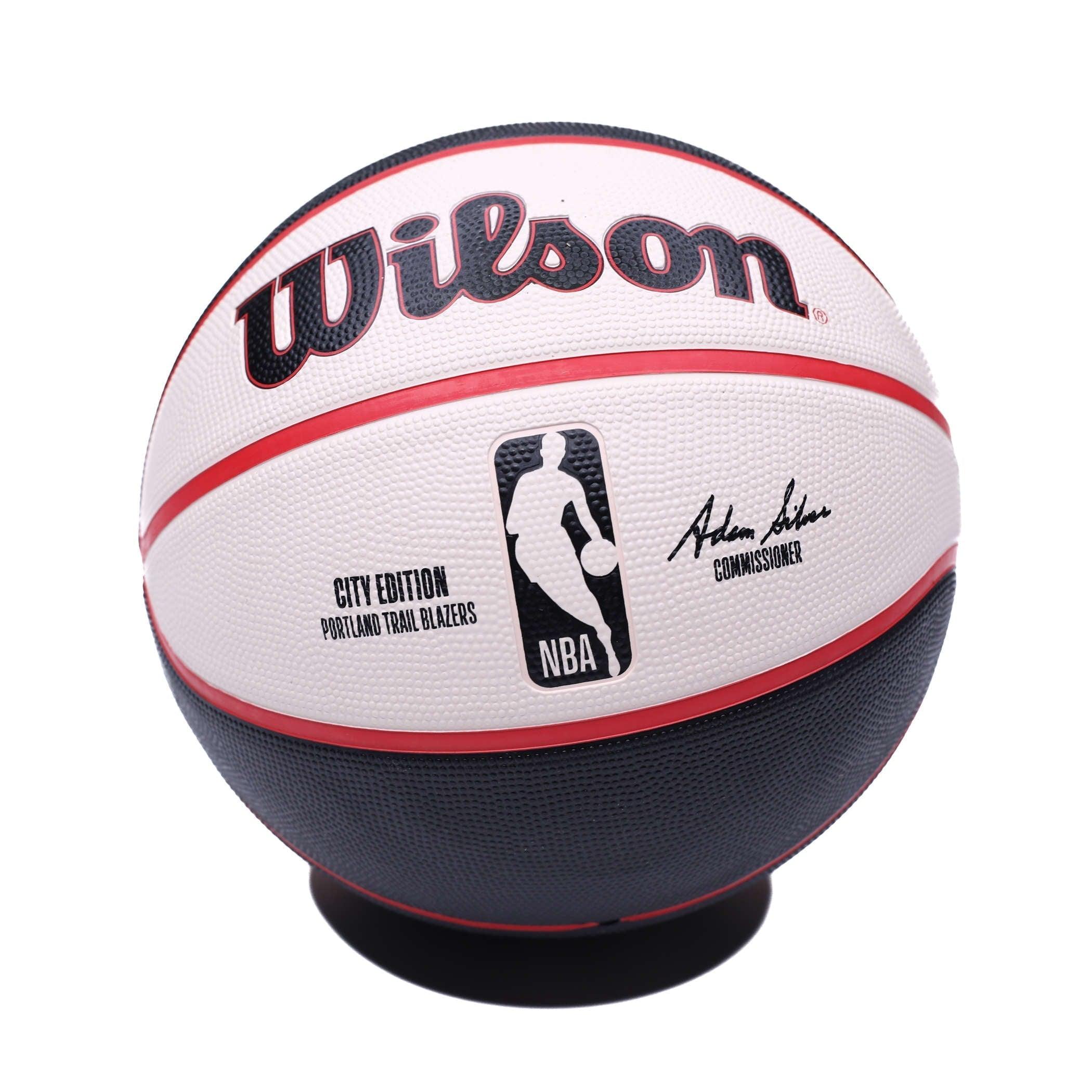 Portland Trail Blazers Wilson Retro Plaid City Edition Basketball - Rip City Clothing