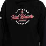 Portland Trail Blazers Women's Black Evian Hoodie - Rip City Clothing